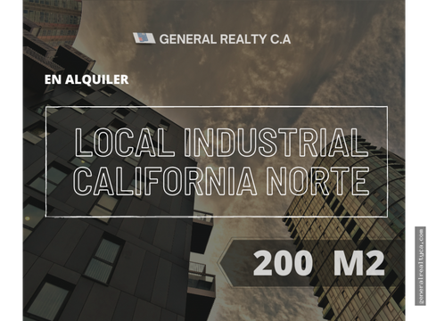 local industrial 200 m2 la california norte