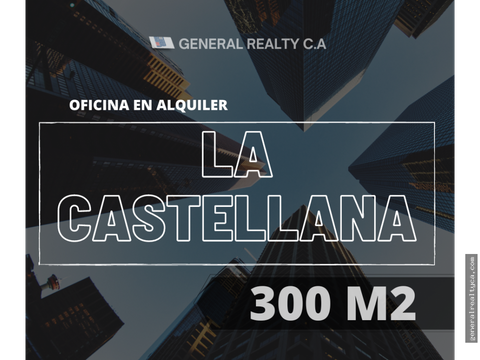 oficina en alquiler la castellana 300 m2