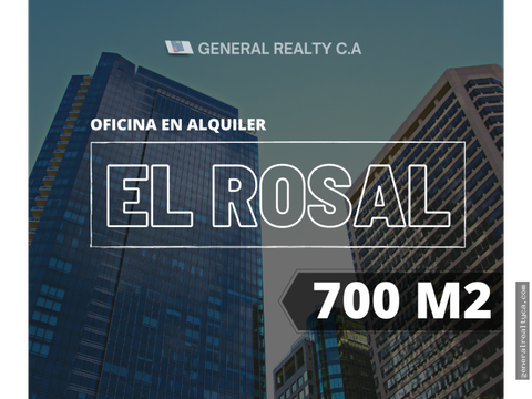 oficina 700 m2 en alquiler el rosal