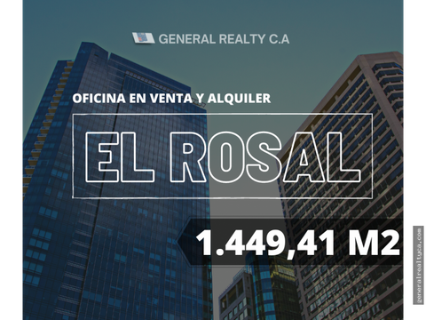 oficina en venta el rosal 1449 m2