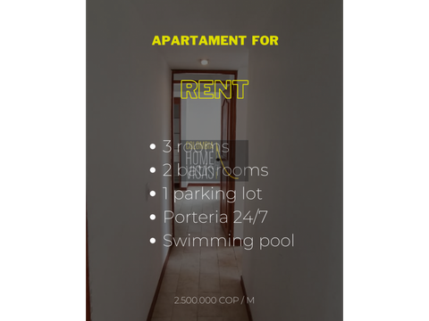 apartament for rent