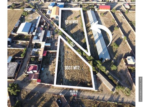 lote comercial en venta sacaba zona el abra 5214 mt2