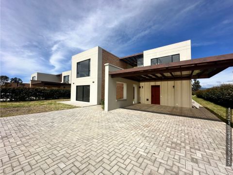 hermosa casa para estrenar en san jacinto chia