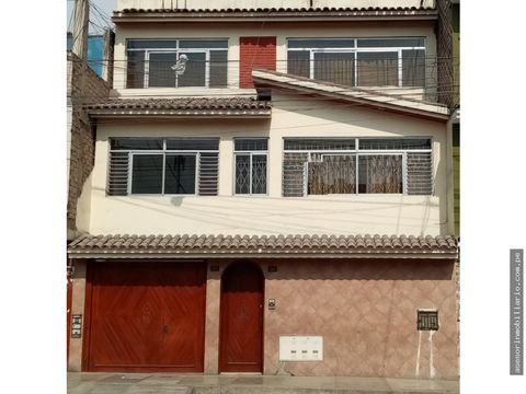 vendo casa de 4 pisos ccochera en urb naranjal smp