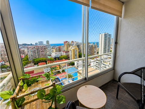 arriendo departamento en uno poniente sin amoblar vina del mar