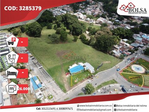 vendo lote en la avenida ambala con calle 60 diagonal al cc estacion