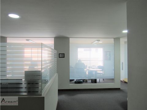oficina en arriendo en chico parque de la 93 amoblada