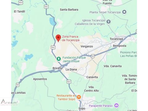 lotes en venta dentro de la zona franca de tocancipa
