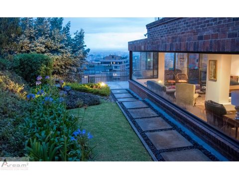 fabuloso apartamento en venta en rosales con terrazas y jardines