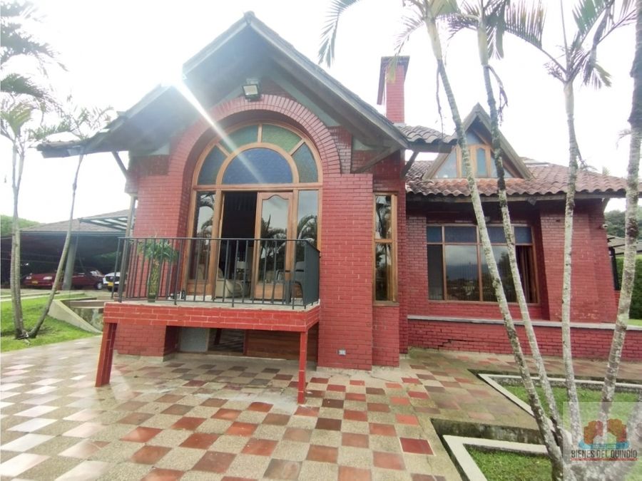 hermosa casa campestre para la venta en armenia colombia
