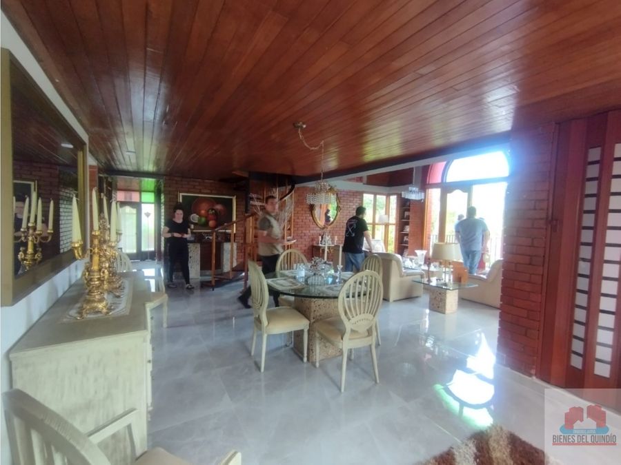 hermosa casa campestre para la venta en armenia colombia