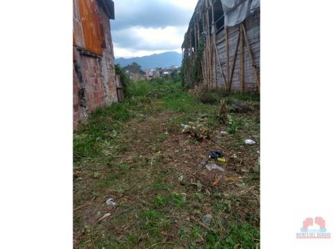 se vende hermoso lote a 5 min del centro en armenia q colombia