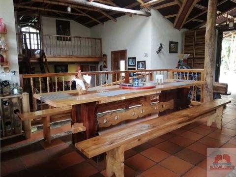 se vende hermosa finca hotel en pijao quindio colombia