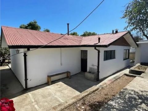 se vende casa de 1 piso quilpue