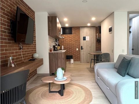venta apartaestudio amoblado tipo loft en laureles medellin c