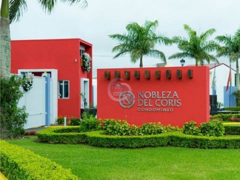 se vende lote en condominio nobleza de coris