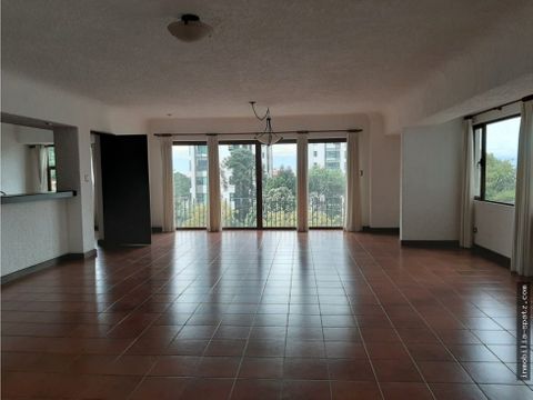 apartamento 213m2 en renta zona 15