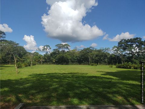 exclusivo lote campestre de 2843 m2 via restrepo meta