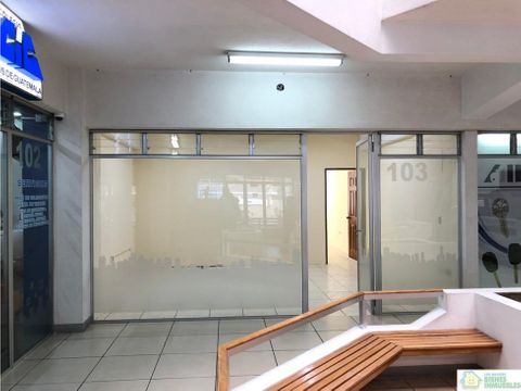 oficina en alquiler en edificio zona 3 xela