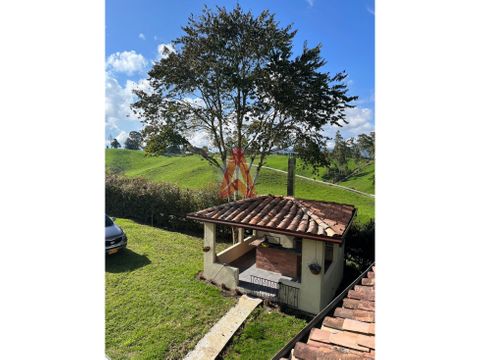 venta finca de recreo con casa en madera 3000m2 la union antioquia