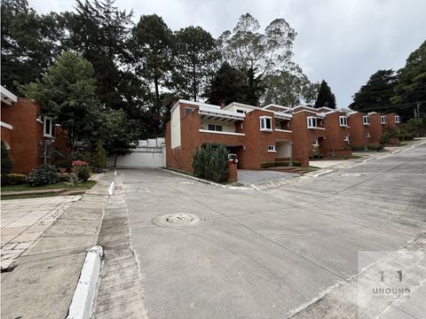 casa en venta en condominio en muxbal