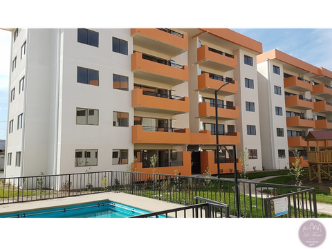 se arrienda lindo depto ubicado en condominio parque italia