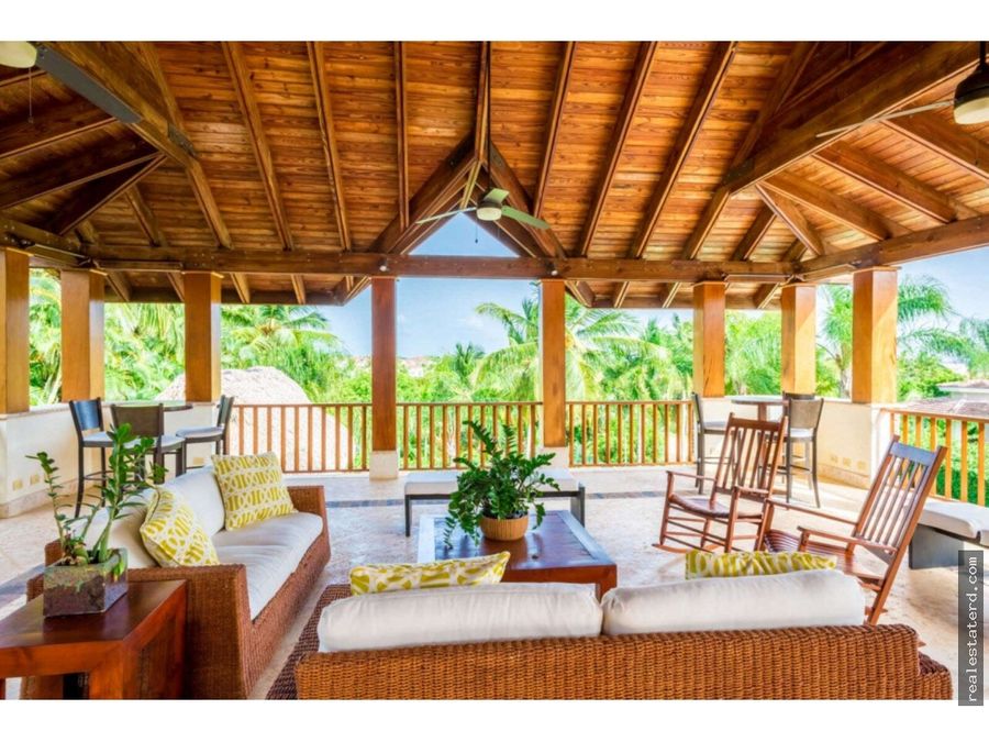 vacation rental villa with 5 and garden views in casa de campo