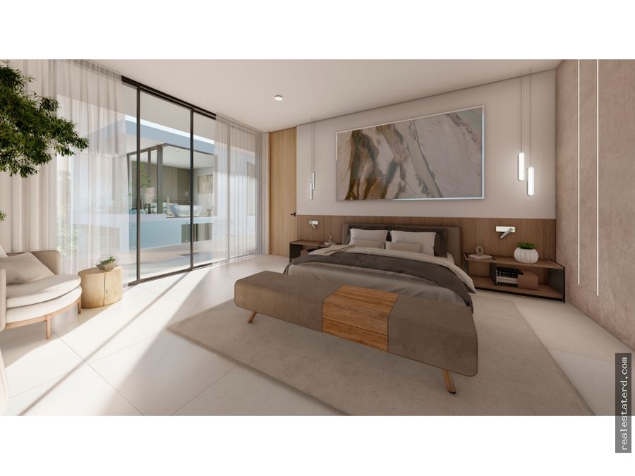 villa alena estilo moderno de 3 niveles y 4 hab en caleton residence