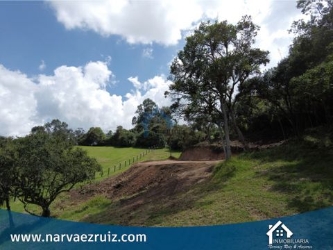 vendo lote de 6068 mts en tabio rio frio oriental