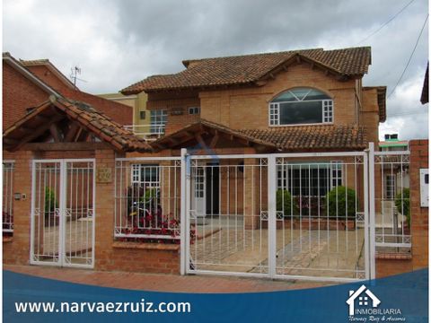 vendo hermosa casa excelente ubicacion en tabio