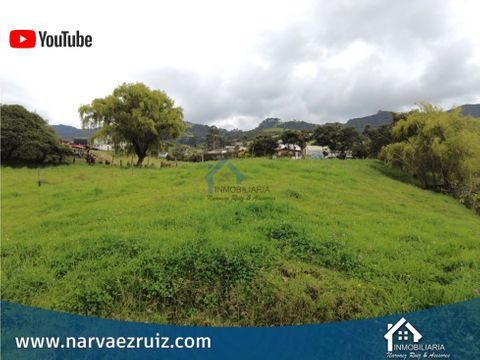 vendo lote de 2549 mts en tabio rio frio occidental