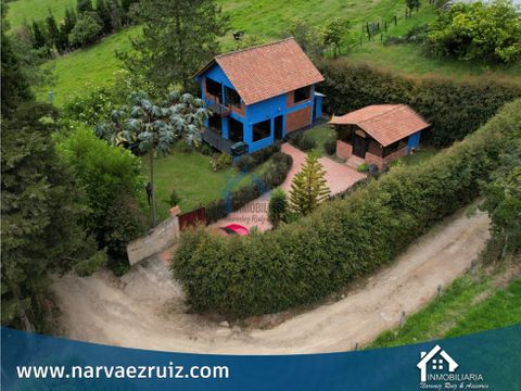 vendo hermosa casa en tabio rio frio occidental