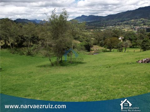 vendo lote de 3075 mts en tabio rio frio oriental