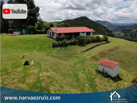 vendo finca de 7637 mts en tabio salitre alto