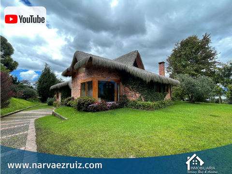 vendo hermosa casa en tabio rio frio occidental