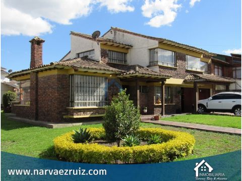 vendo espectacular casa urbana en tabio