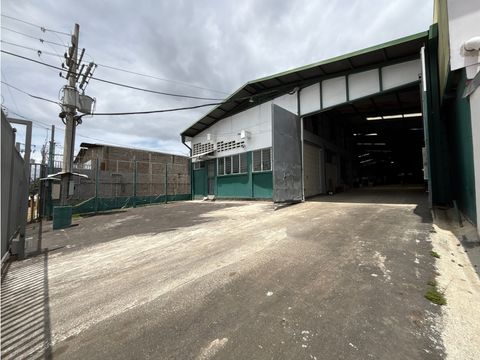 alquiler de bodega de 950 m2 zona industrial uruca san jose