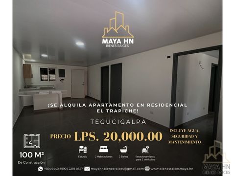 se alquila apartamentos nuevos en residencial el trapiche