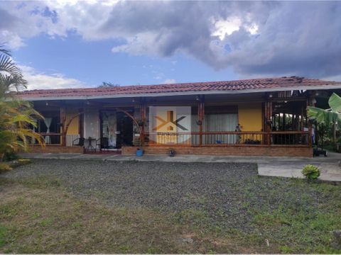 se vende casa finca en condina pereira