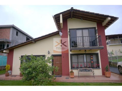 se vende casa campestre en condominio en filandia