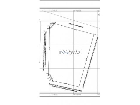 terreno en venta 6046 m2 av nueva granda urb los rosales