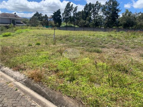 venta de terreno en paraiso de cartago