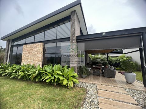 moderna casa campestre en venta y renta en la ceja antioquia