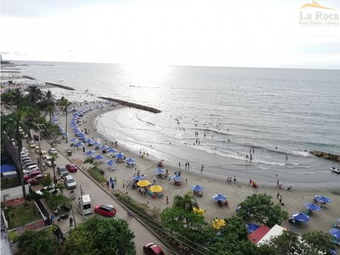 arriendo apartamento amoblado frente al mar cartagena
