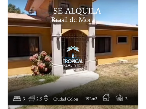 casa en alquiler ciudad colon de una planta