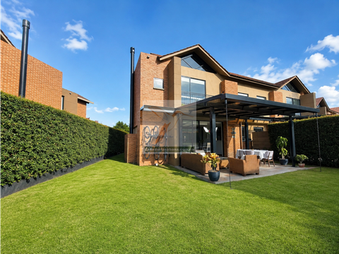 casa tipo aliso en arriendo chia hacienda fontanar