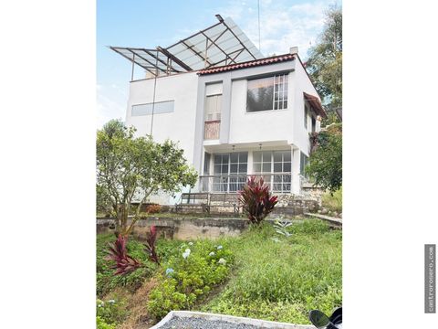 venta finca la trinidad via chinchina jacuzzi 4alcobas 3pisos