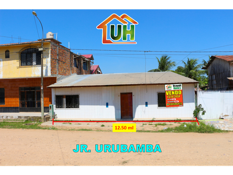 vendo vivienda en yarinacocha cerca del parque lupuna y av miraflores
