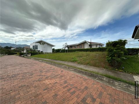 lote de 480m2 en la canada de alajuela