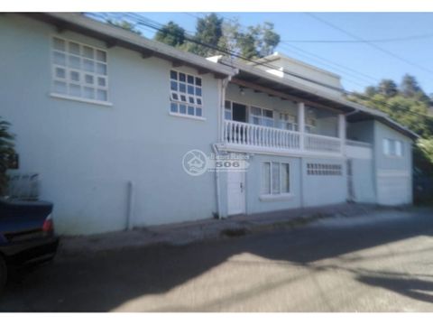 vendo casa grande con 4 apartamentos san bosco santa barbara 1693